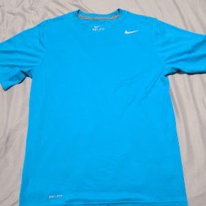Men's Blue Dri-Fit Nike Shirt
